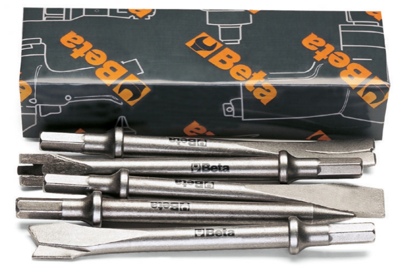 Set of 5 chisels for air hammers item 1940 category image