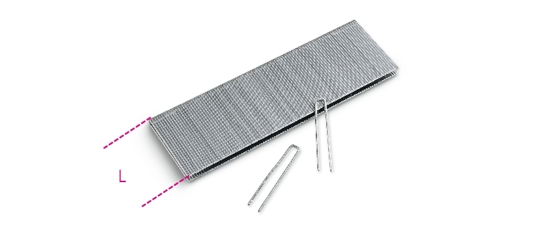 Staples type 90, section 1.25×1.0 mm (18-Gauge), width 5.8 mm, for item 1945C category image