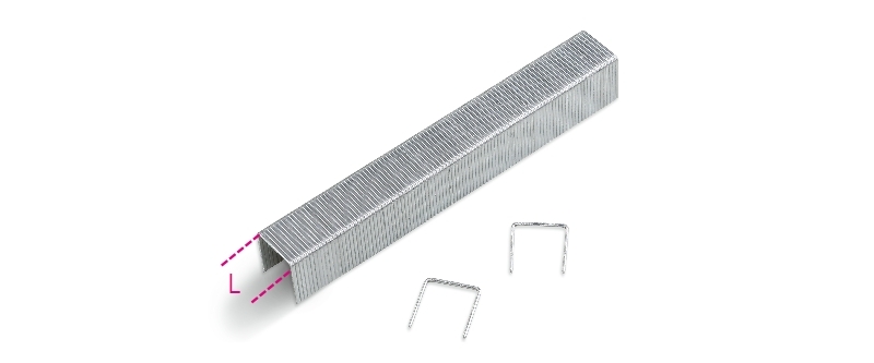 Staples type 80, section 0.95×0.65 mm (21-Gauge), width 12.8 mm, for item 1945S category image