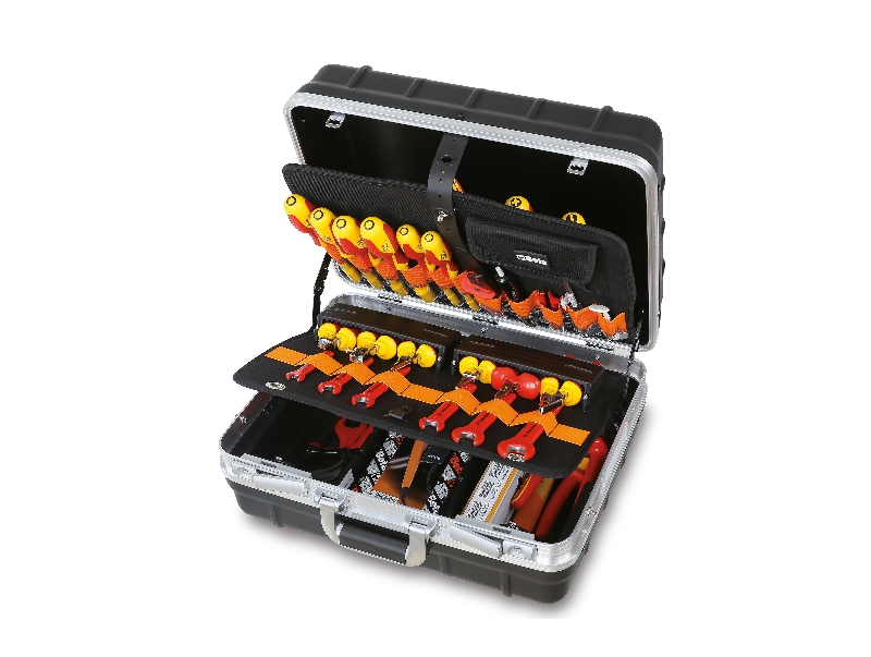 Trolley with assortments of tools for electronic and electrotechnical maintenance category image