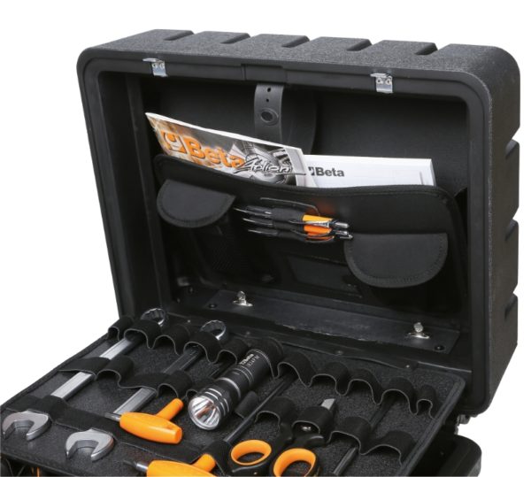 Tool trolley, made of polypropylene, with 4 pivoting castors - Image 3