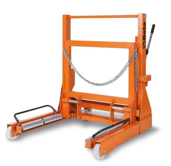 Jack and positioner for single and twin truck wheels