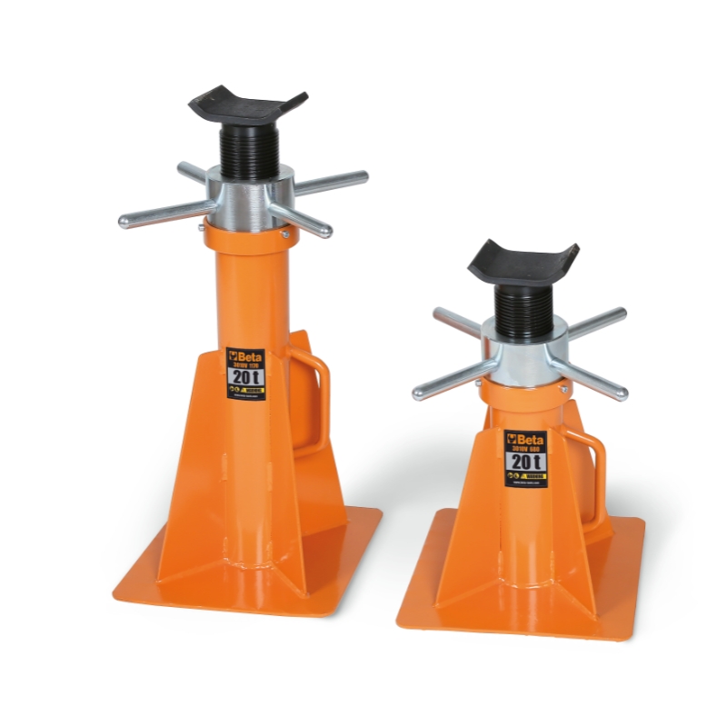 Heavy-duty jack stands, screw adjustable category image