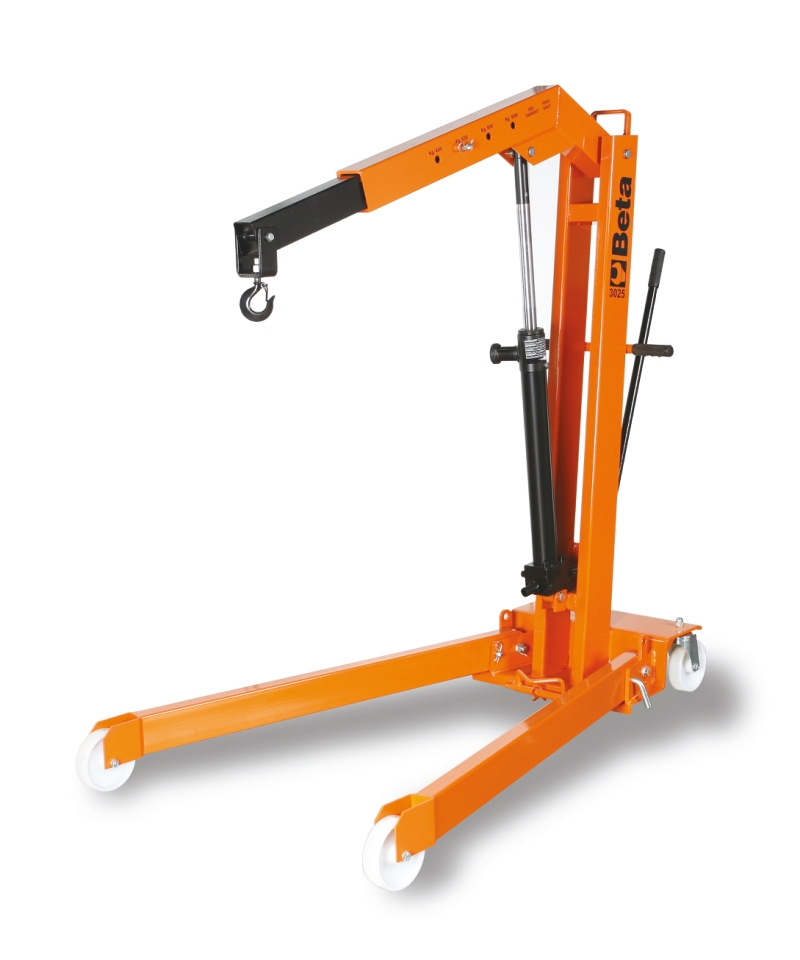 Folding hydraulic crane with dual effect pump category image