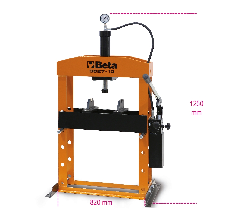 Hydraulic bench press with moving piston category image