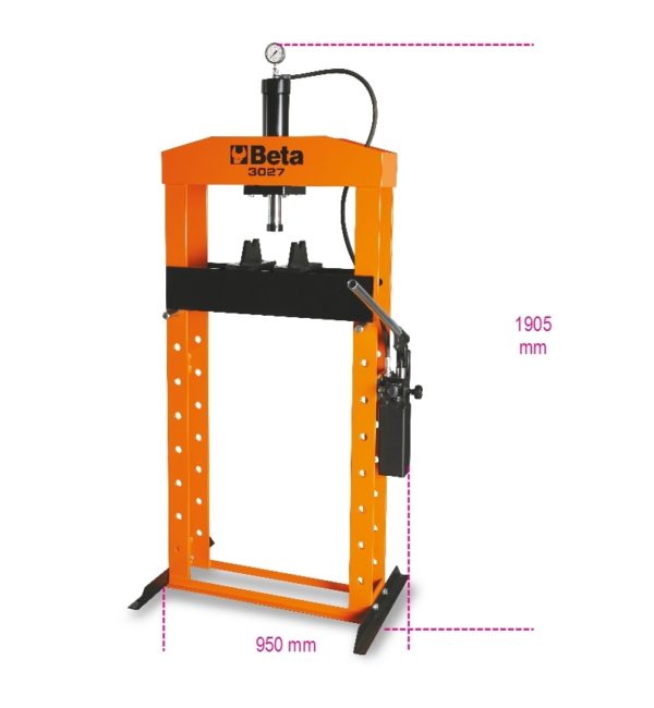Hydraulic press with moving piston 20 t - Image 4