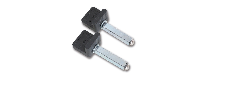 Rubber L-shaped sliders, pair, for item 3040C category image