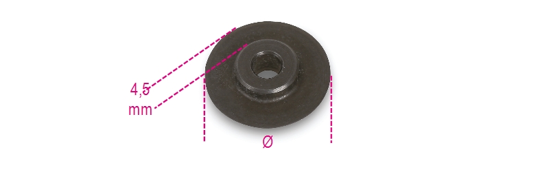 Spare cutter wheel for items 336 and 338 for stainless steel pipes category image