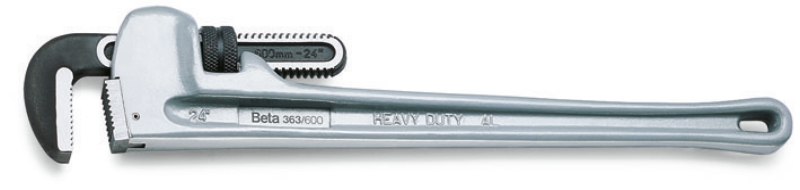 Heavy duty pipe wrenches made from light alloy category image