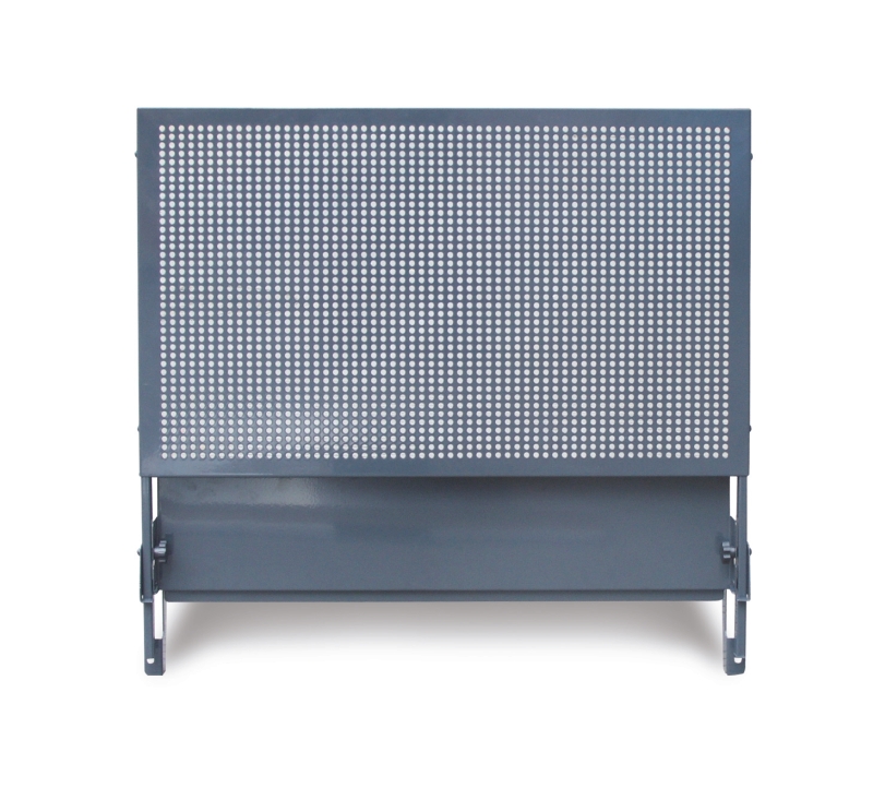 Perforated panel with brackets for mobile roller cab item C37 category image