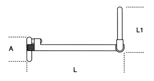 Hinged water tap wrench - Image 2