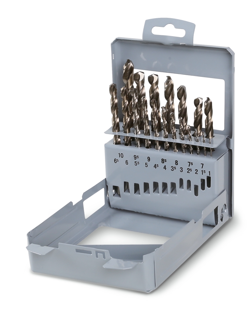 Set of twist drills with cylindrical shanks (item 415) in case category image