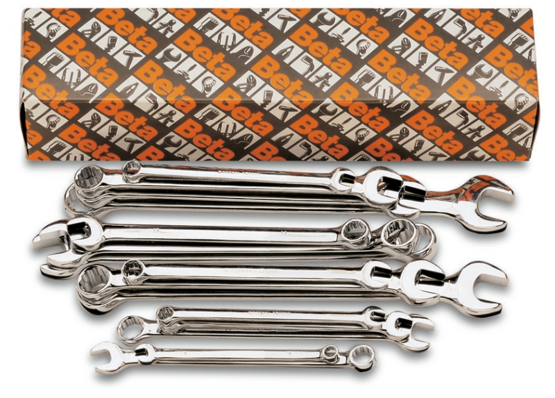 Set of 14 combination wrenches, long series category image