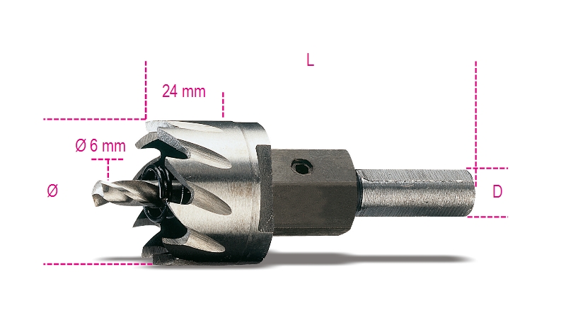 Hole cutters HSS, entirely ground category image