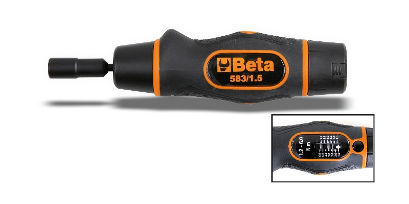 Slip-torque screwdriver, graduated for right-hand tightening torque accuracy: ±6% category image