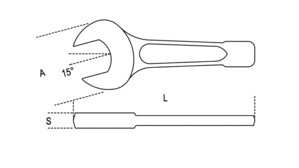 Open end slogging wrenches - Image 2