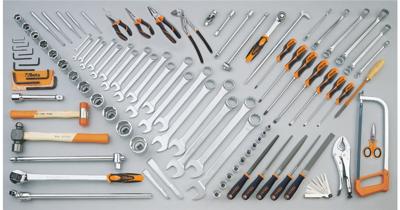 Assortment of 99 tools for earth-moving machinery (CATERPILLAR) category image