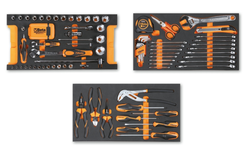 Assortment of 109 tools for universal use in EVA foam trays category image