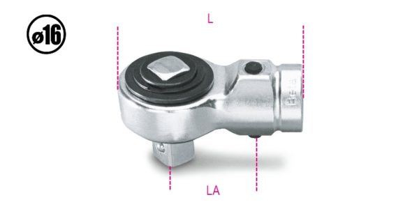 Push-through ratchet for torque bars