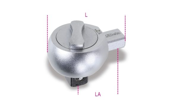 Reversible ratchets for torque bars, rectangular drive - Image 2