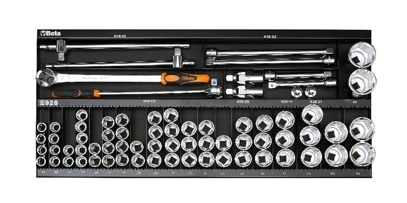 Assortment of 92 tools, with hooks without panel category image