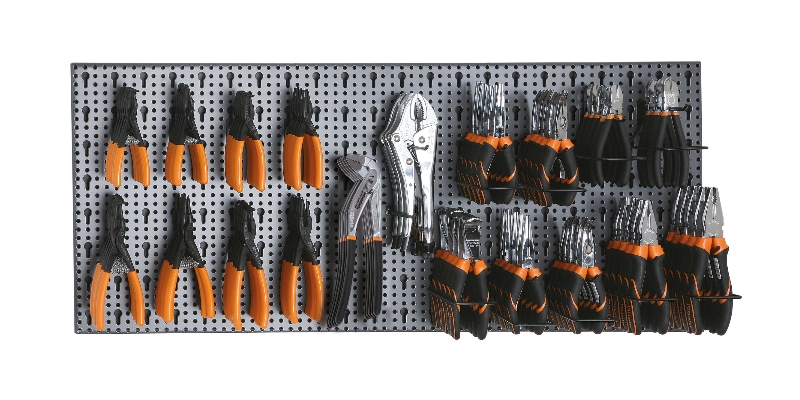 Assortment of 91 tools, with hooks without panel category image