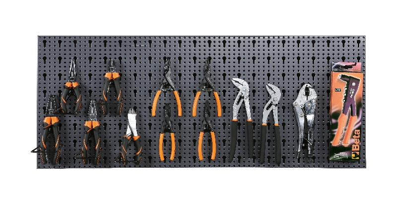 Assortment of 60 tools, with hooks without panel category image