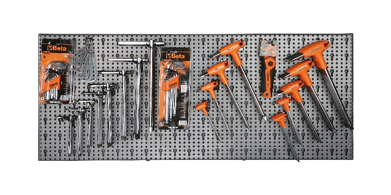 Assortment of 257 tools with hooks without panel category image