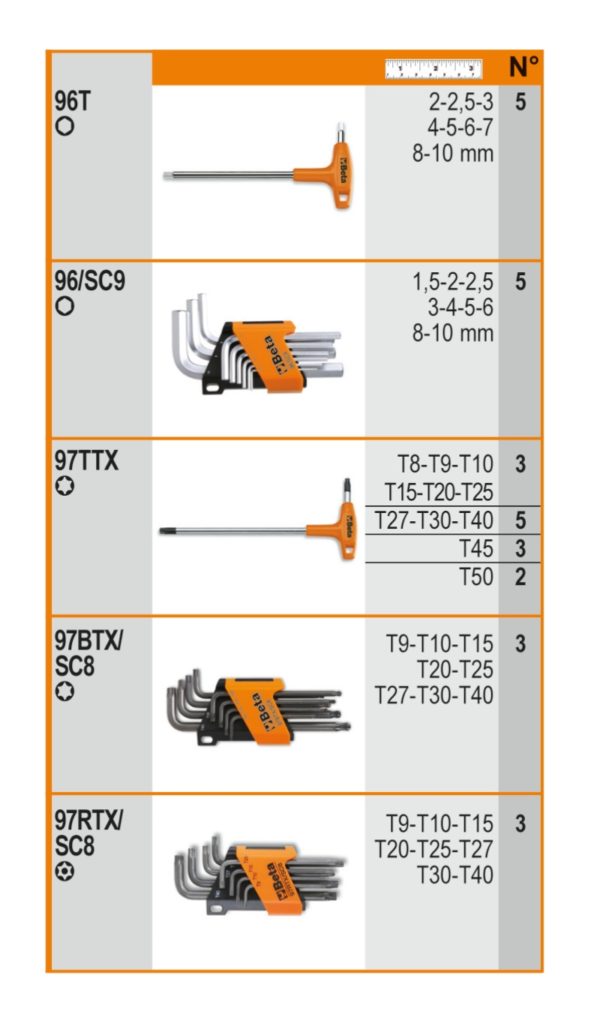 Assortment of 176 tools with hooks without panel - Image 2