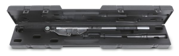 Break-back torque wrenches with push-through ratchets, for right-hand and left-hand tightening, torque accuracy: ±4% in case