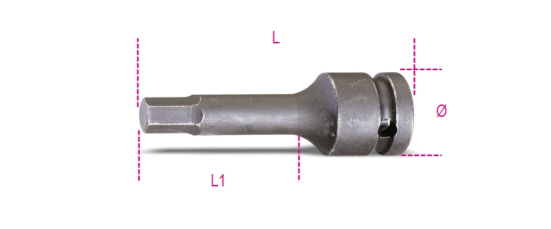Impact socket drivers for hexagon screws category image