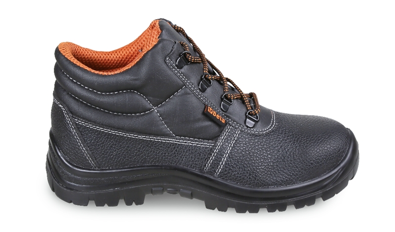 Leather ankle shoe, water-repellent category image