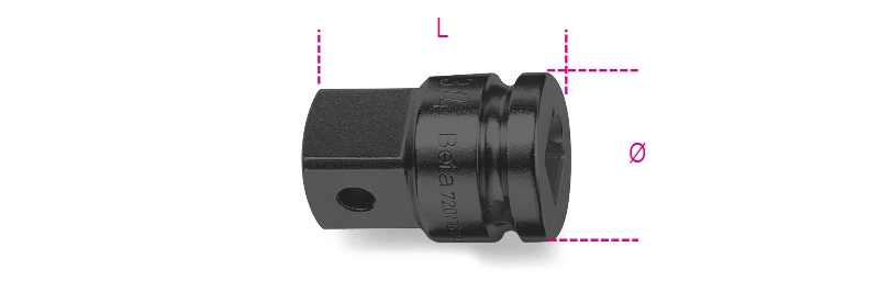 Impact adaptor, 3/4” female and 1” male drives category image