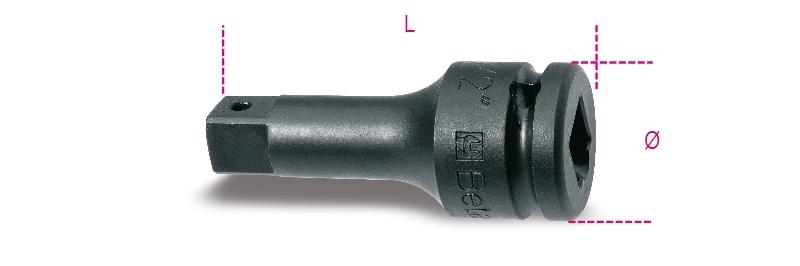 1” drive impact extension bar category image