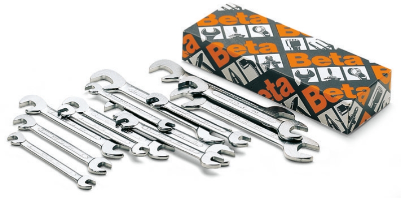 Set of 13 small double open end wrenches category image