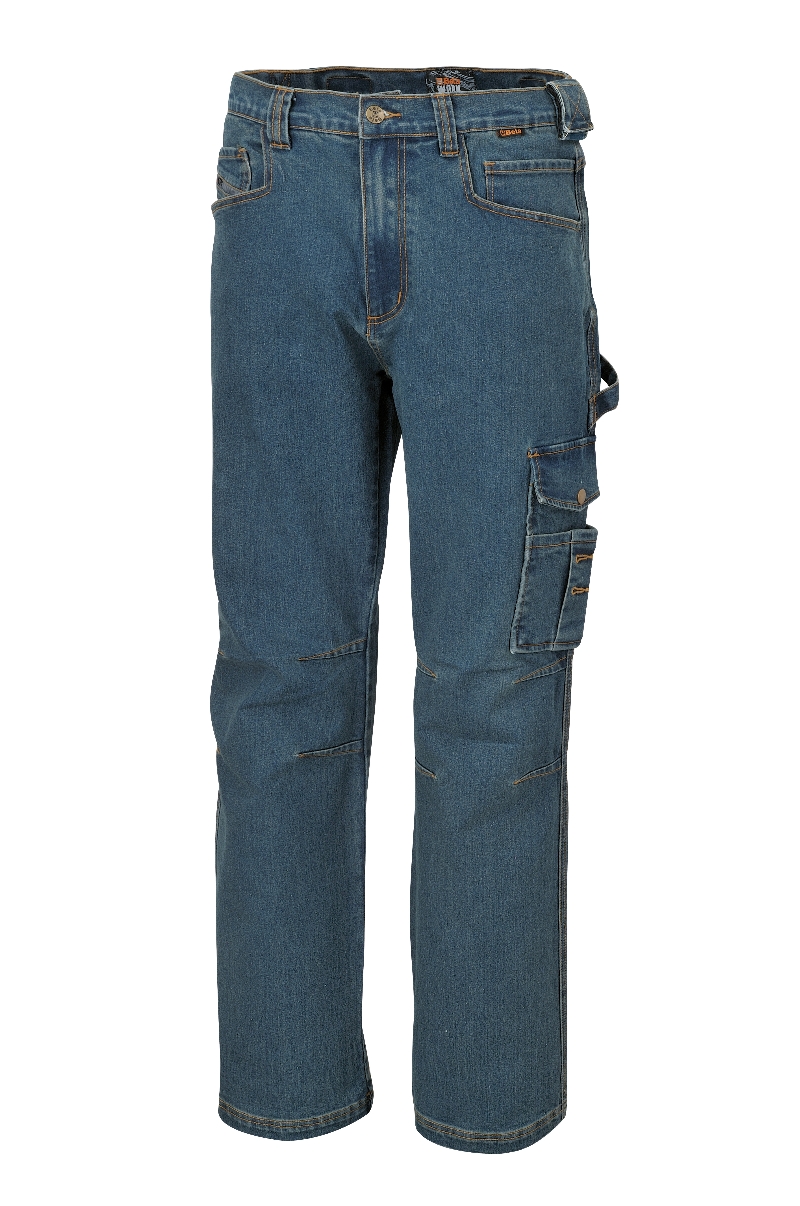 Work jeans in stretch denim cotton category image