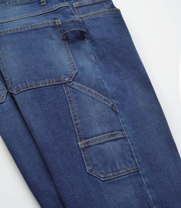Stretch work jeans trousers - Image 5