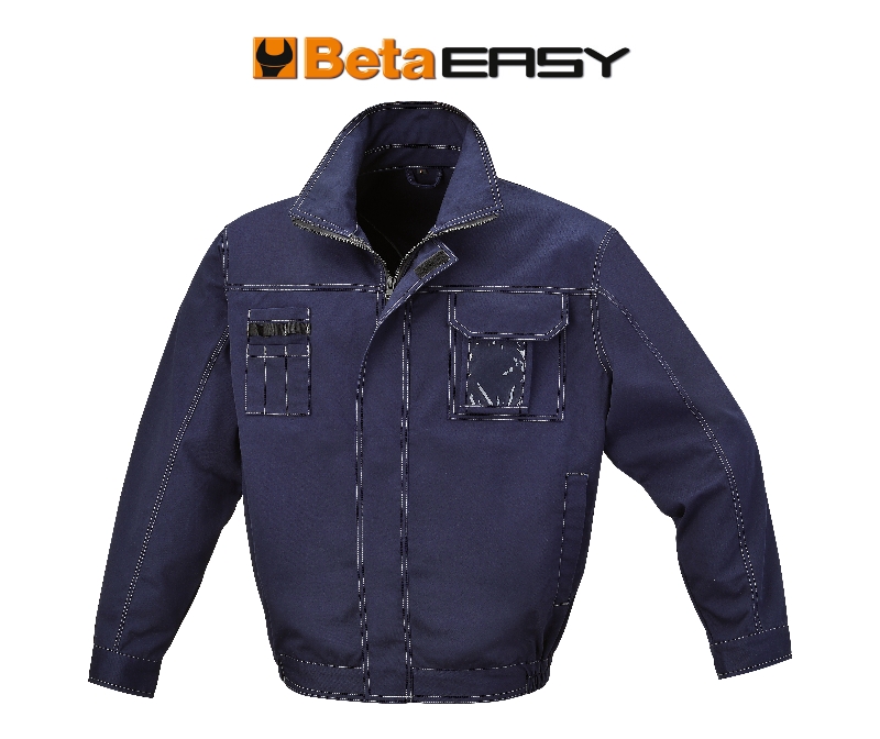 Work jacket, T/C twill, 245 g/m2, blue category image