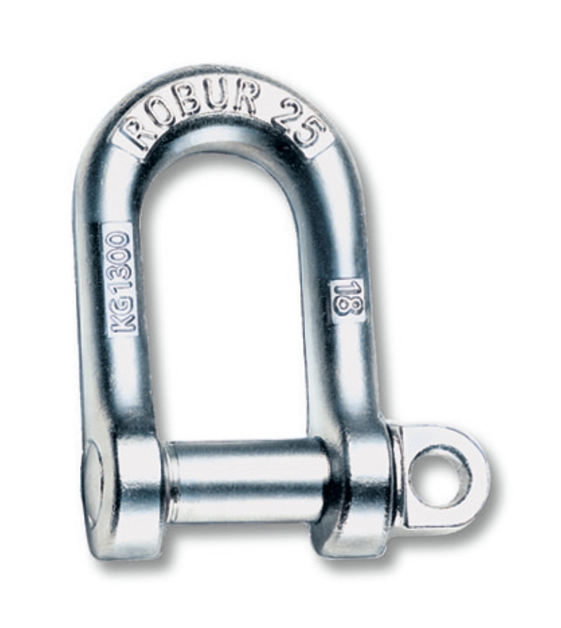Lifting LARGE DEE shackles, hot forged carbon steel, galvanized category image