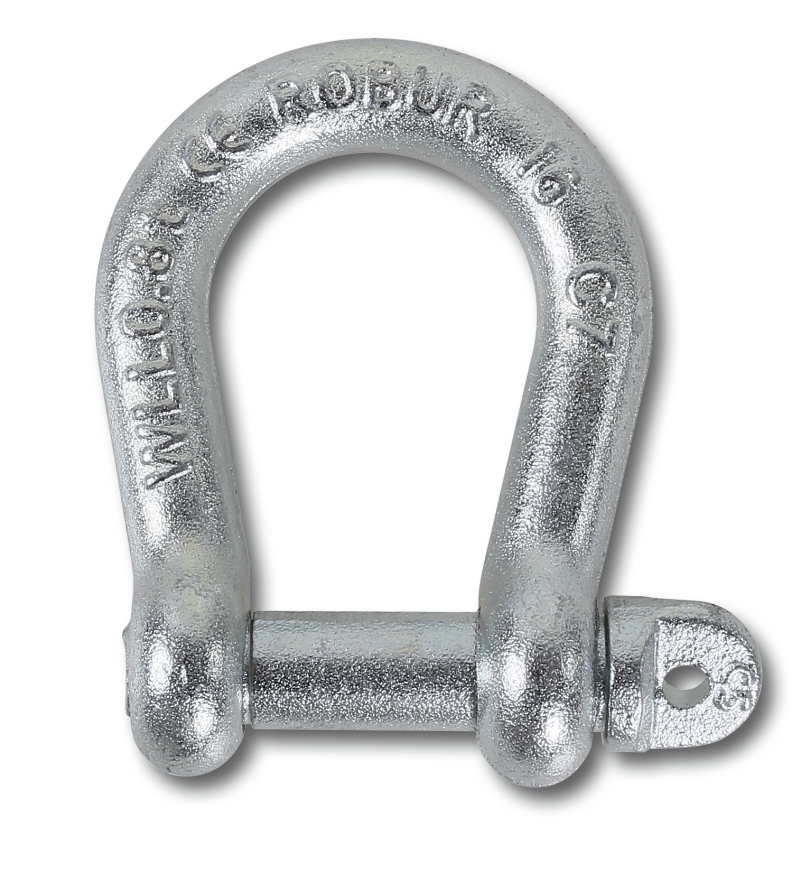 Lifting BOW shackles, hot forged carbon steel, galvanized category image