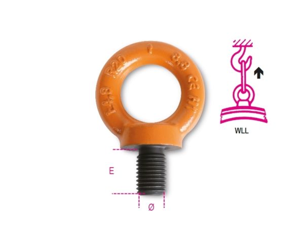 Lifting eyebolts, high-tensile alloy steel - Image 2