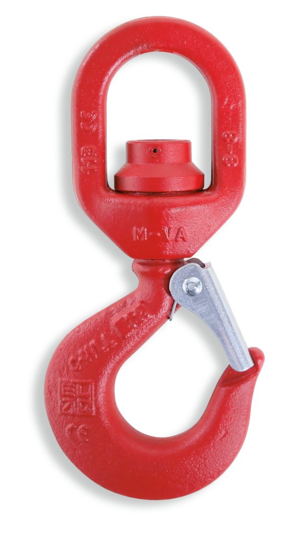 Swivel load lifting hooks carbon steel, painted