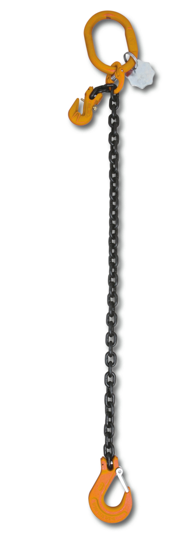Lifting chain sling, 1 leg with clevis grab hook, grade 8 category image