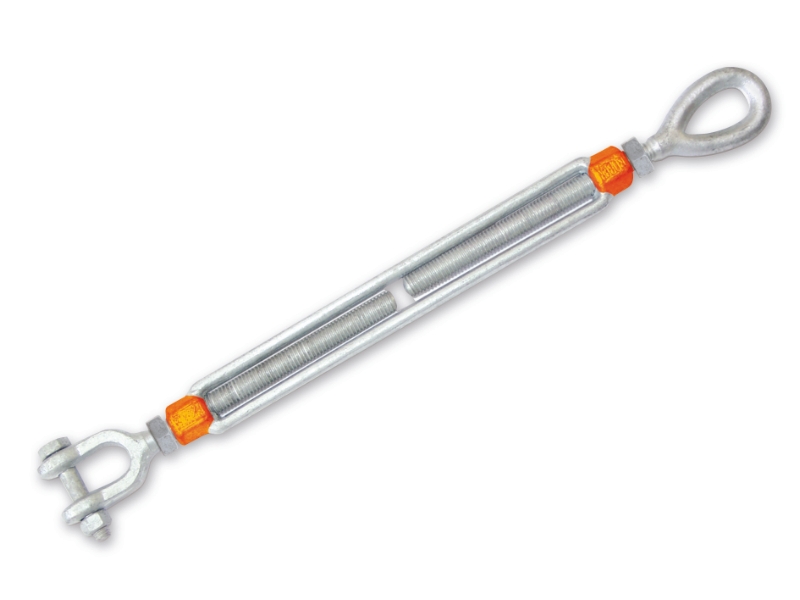 Eye and jaw turnbuckles, high-tensile steel, hot dip galvanized category image