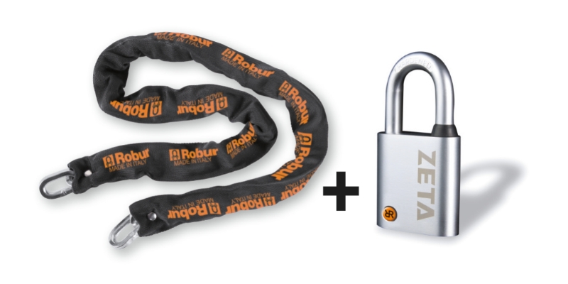 Antitheft chains with padlocks category image