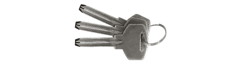 3 neutral spare keys
 for locks 8139Z category image