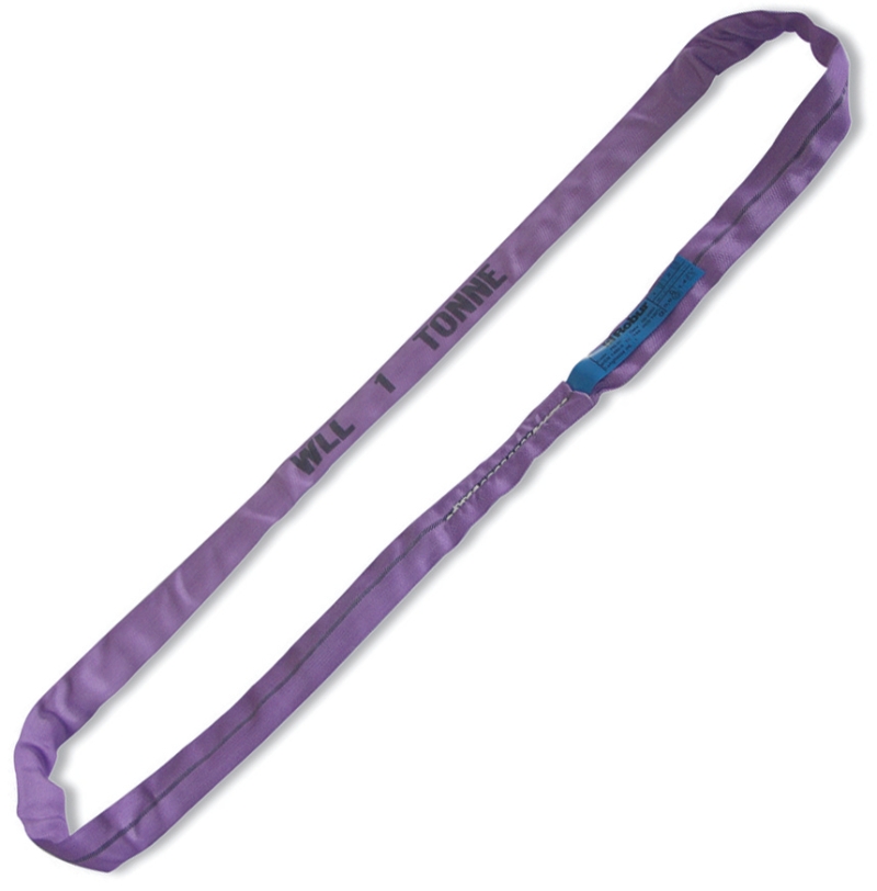 Lifting round slings, purple 1t high-tenacity polyester (PES) belt category image