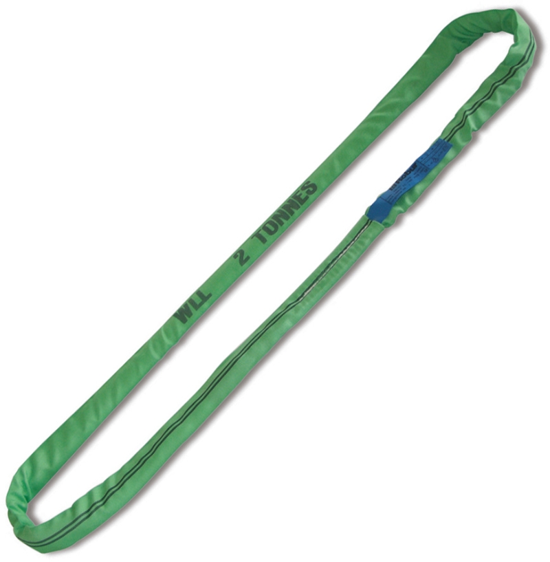 Lifting round slings, green 2t high-tenacity polyester (PES) belt category image