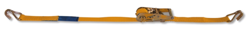 Ratchet tie down with single hook, LC 750kg high-tenacity polyester (PES) belt category image