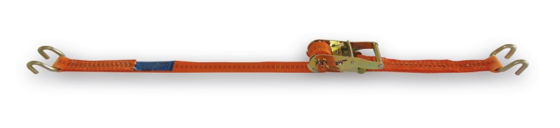 Ratchet tie down with double hook, LC 1000kg, high-tenacity polyester (PES) belt category image